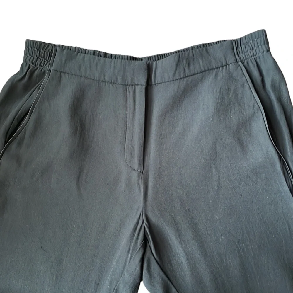 FOREVER NEW Sz10 black slacks with elastic waistband - Picture 4 of 10